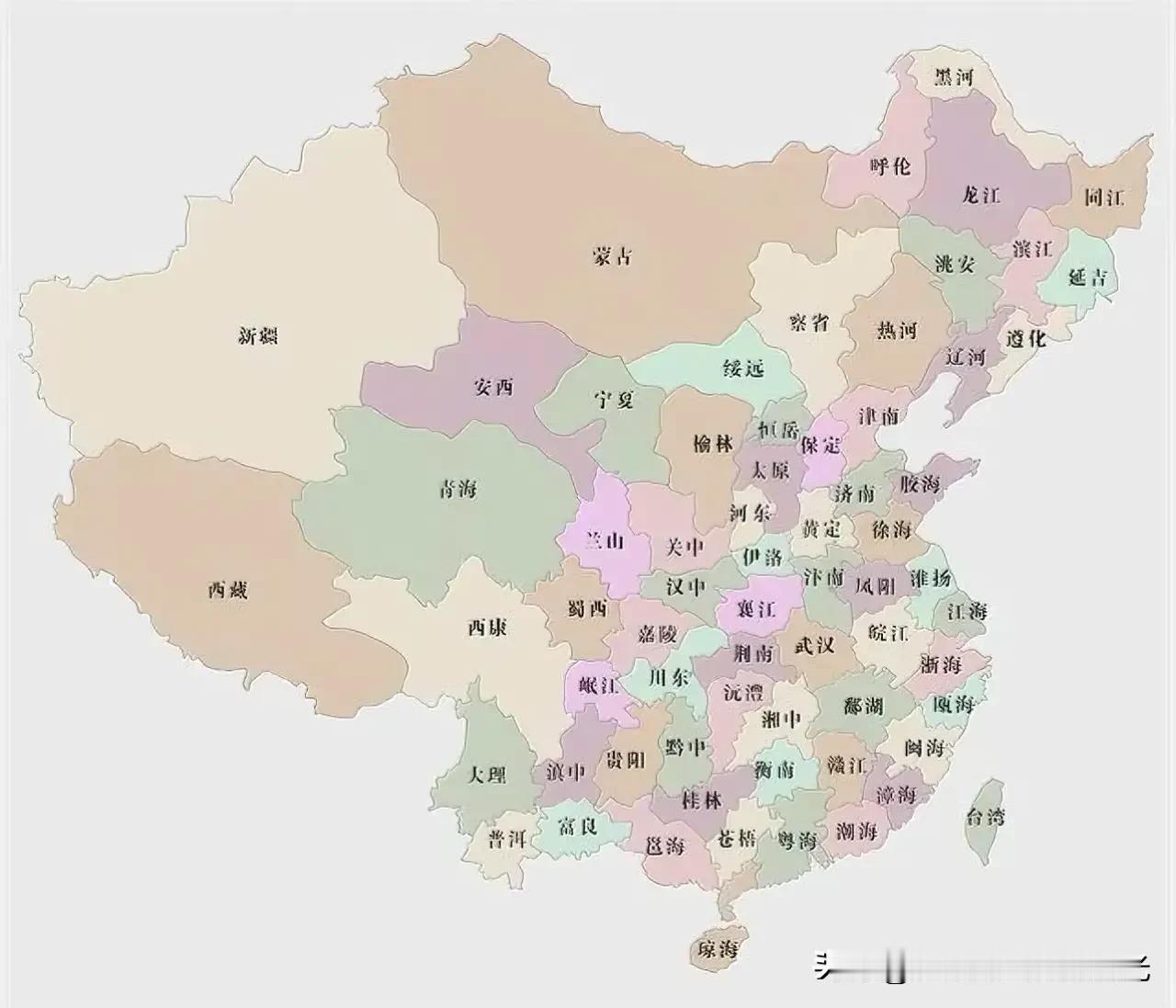 著名地理学家胡焕庸1935—1940年规划的省份

胡焕庸线就是胡焕庸提出的中国