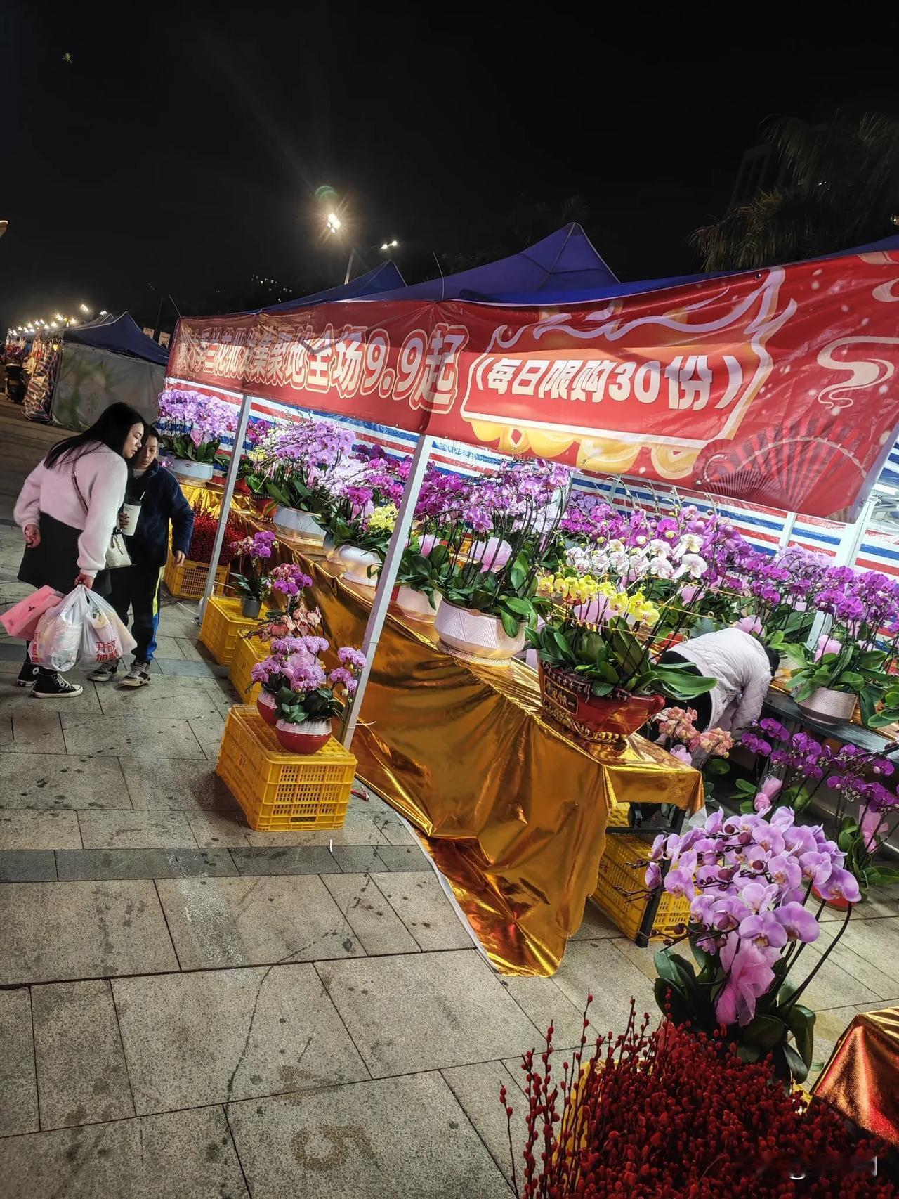 太美了，花的海洋！今日 江门新会，新汇·广场迎来又一年的年桔年花大展览，不少市民