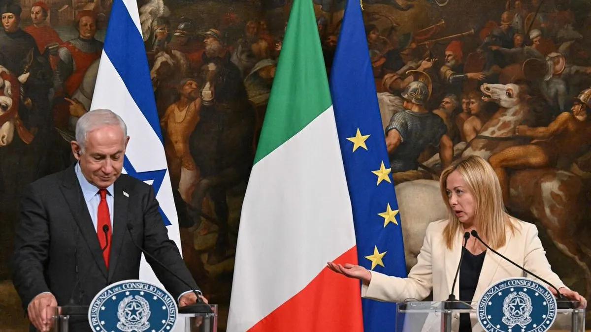 🇮🇹🇮🇱梅洛尼猛烈批评以色列袭击：“这是对新闻自由不可接受的攻击”

意