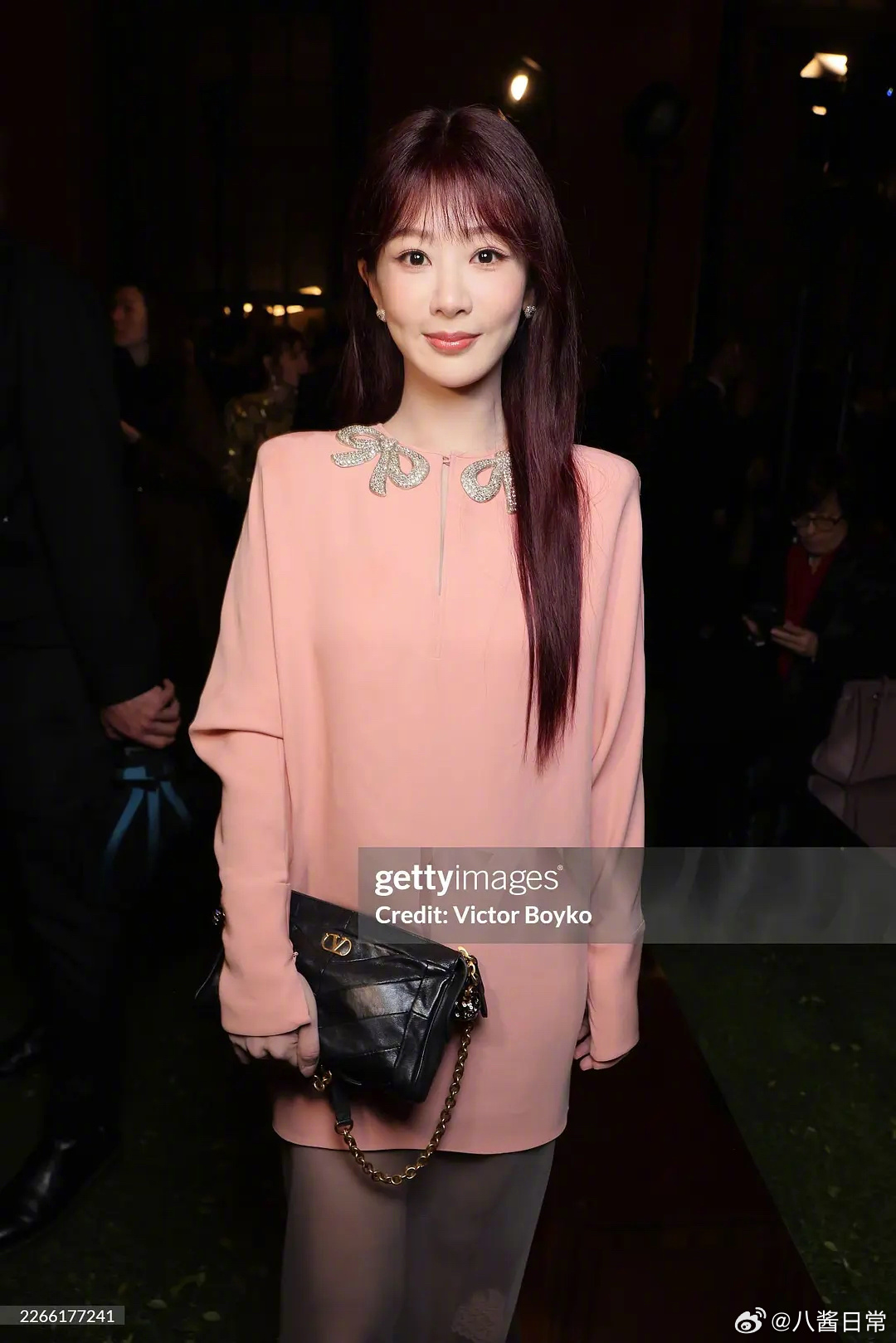 杨紫罗马时装周看秀外网生图杨紫罗马看秀G社生图