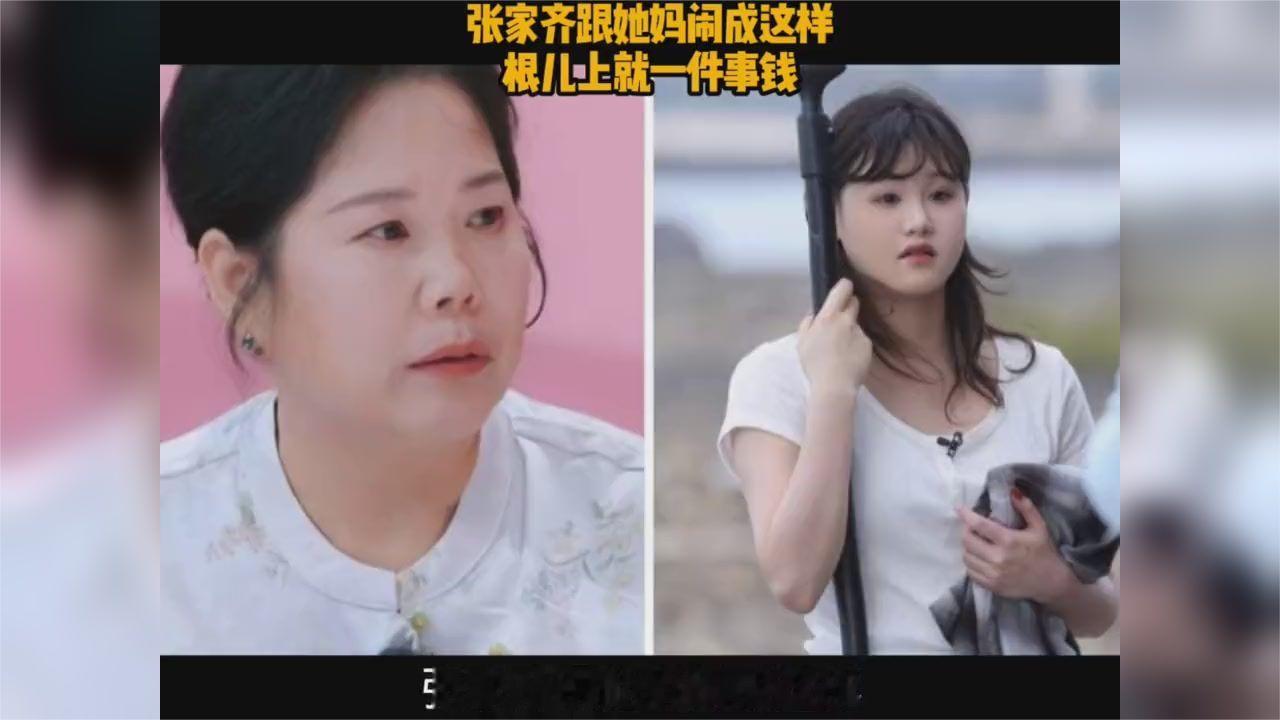 张家齐母女矛盾背后：经济纠葛