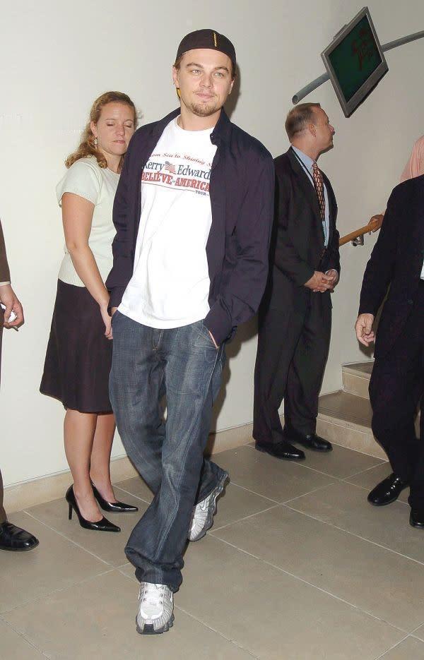 Leonardo DiCaprio - Nike Shox TL  2003名人