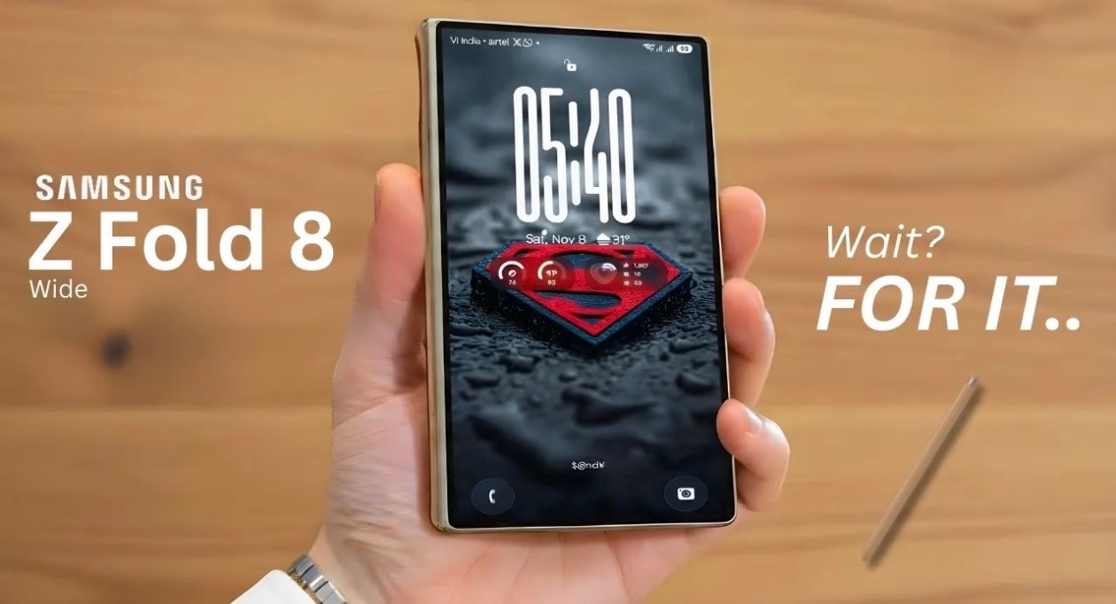 看到一张网图，三星Galaxy Z Fold 8 Wide，也就是“阔折叠”，你