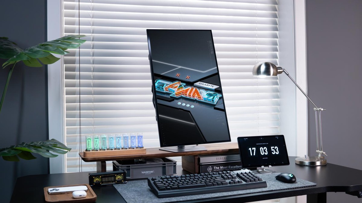 开启玩家的极致视觉盛宴，技嘉MO27Q28G电竞显示器测评