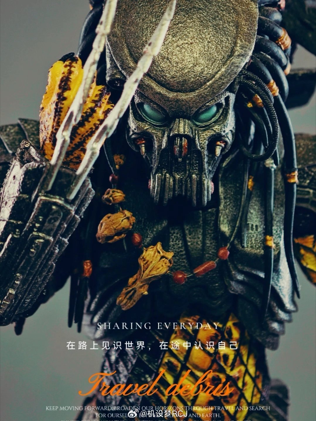 「玩了NECA有十年以上了 其实也不算是骨灰级玩家。从前有一天，看到第14波的铁