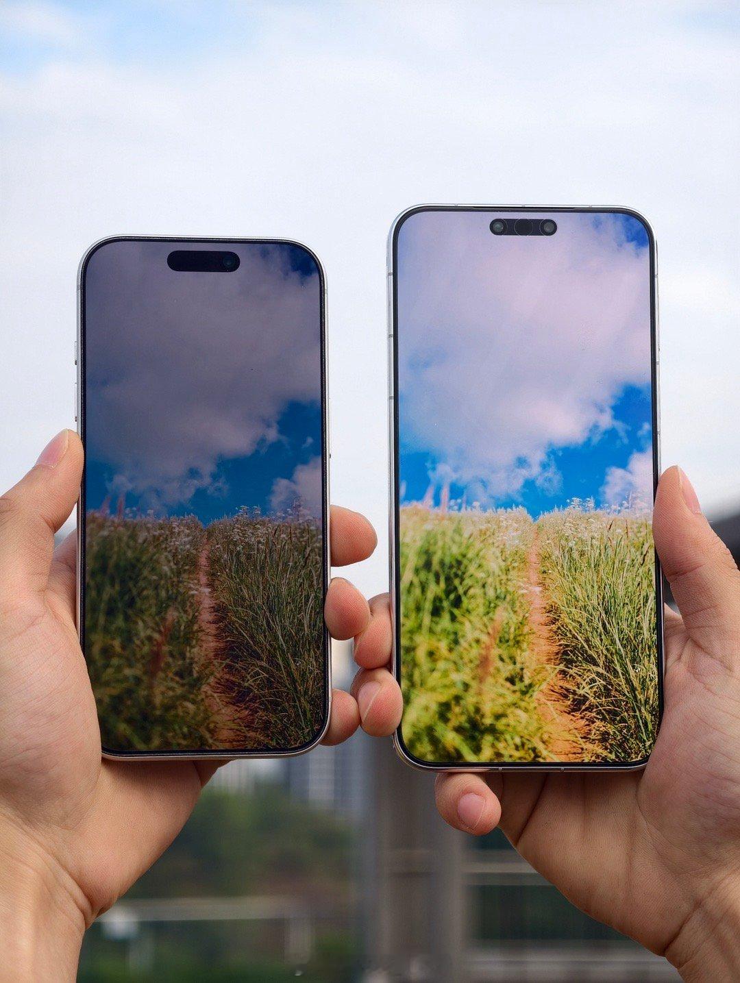 华为Mate80PM六边形闪光弹就说吧这个屏幕亮度谁能打就算是在太阳底下也能看的