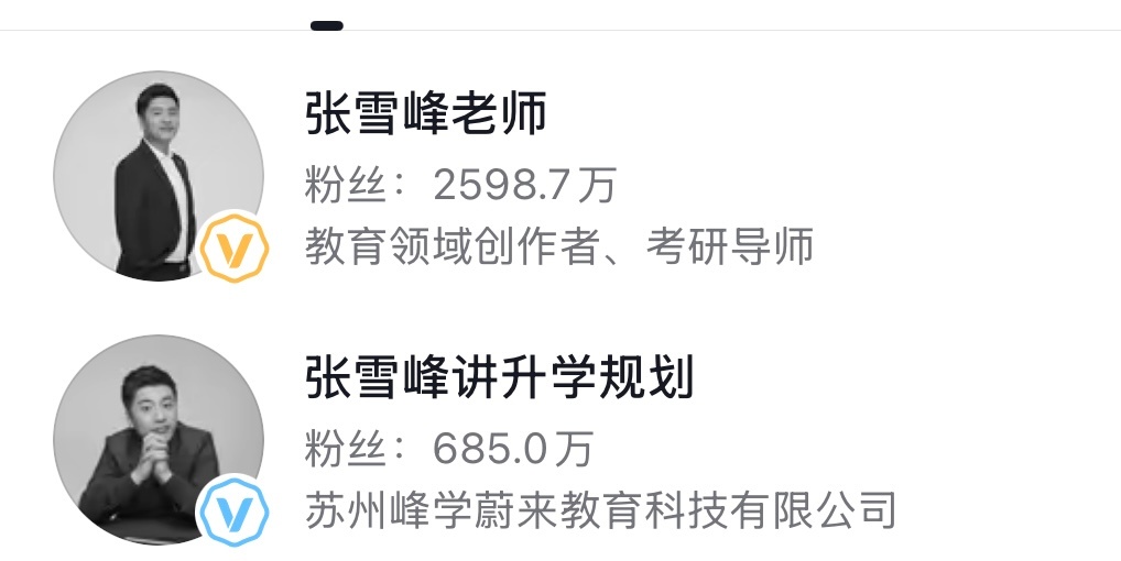 本以为没事，没想到….张雪峰头像张雪峰账号头像变成黑白
