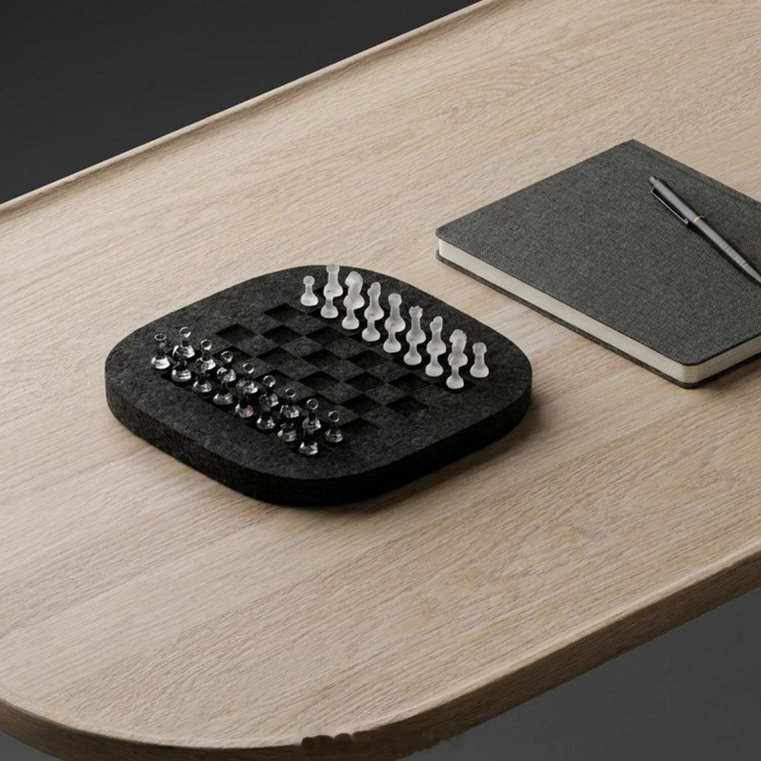 Gambit（棋局）|设计：vizcom_ x这是一款由数控加工软木打造的多功能