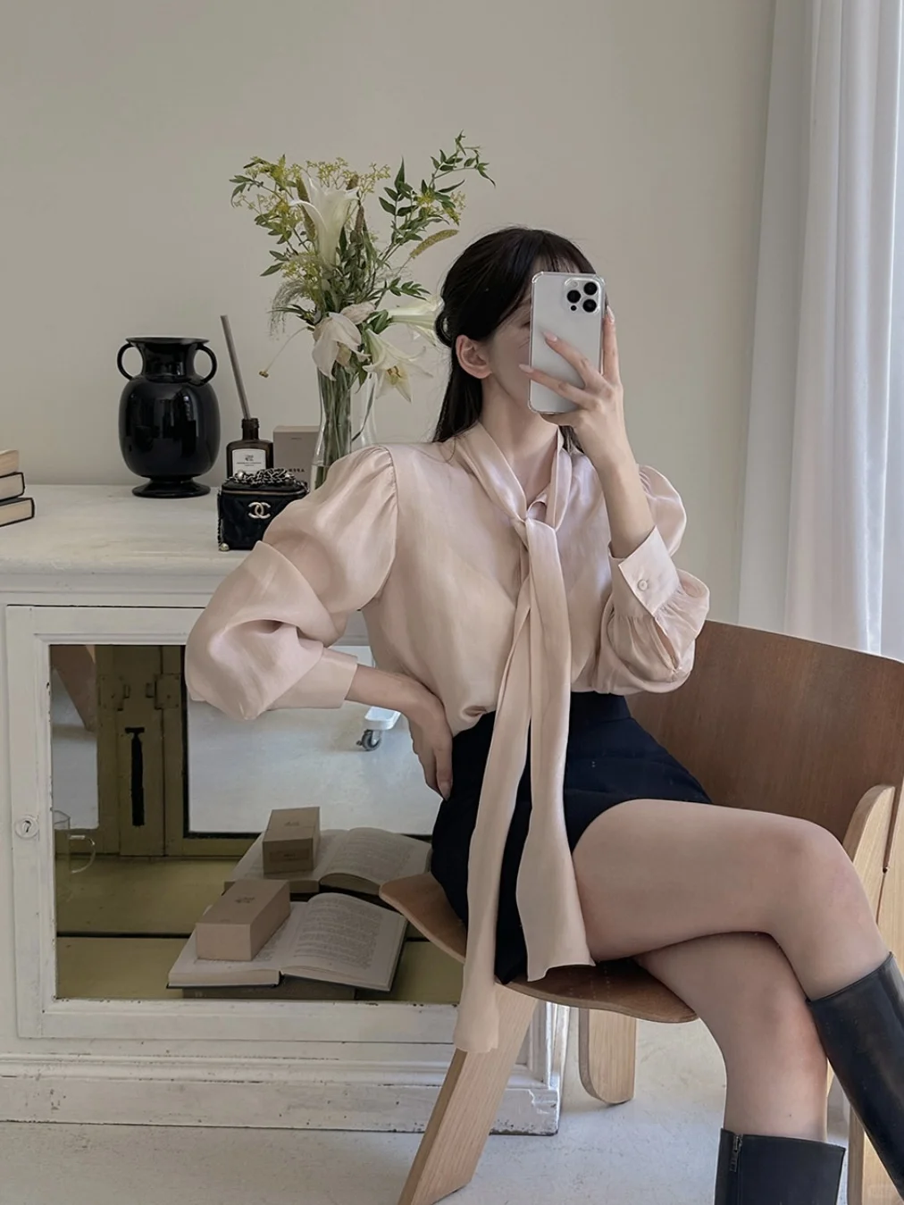 韩系衬衫穿搭🇰🇷真的好温柔