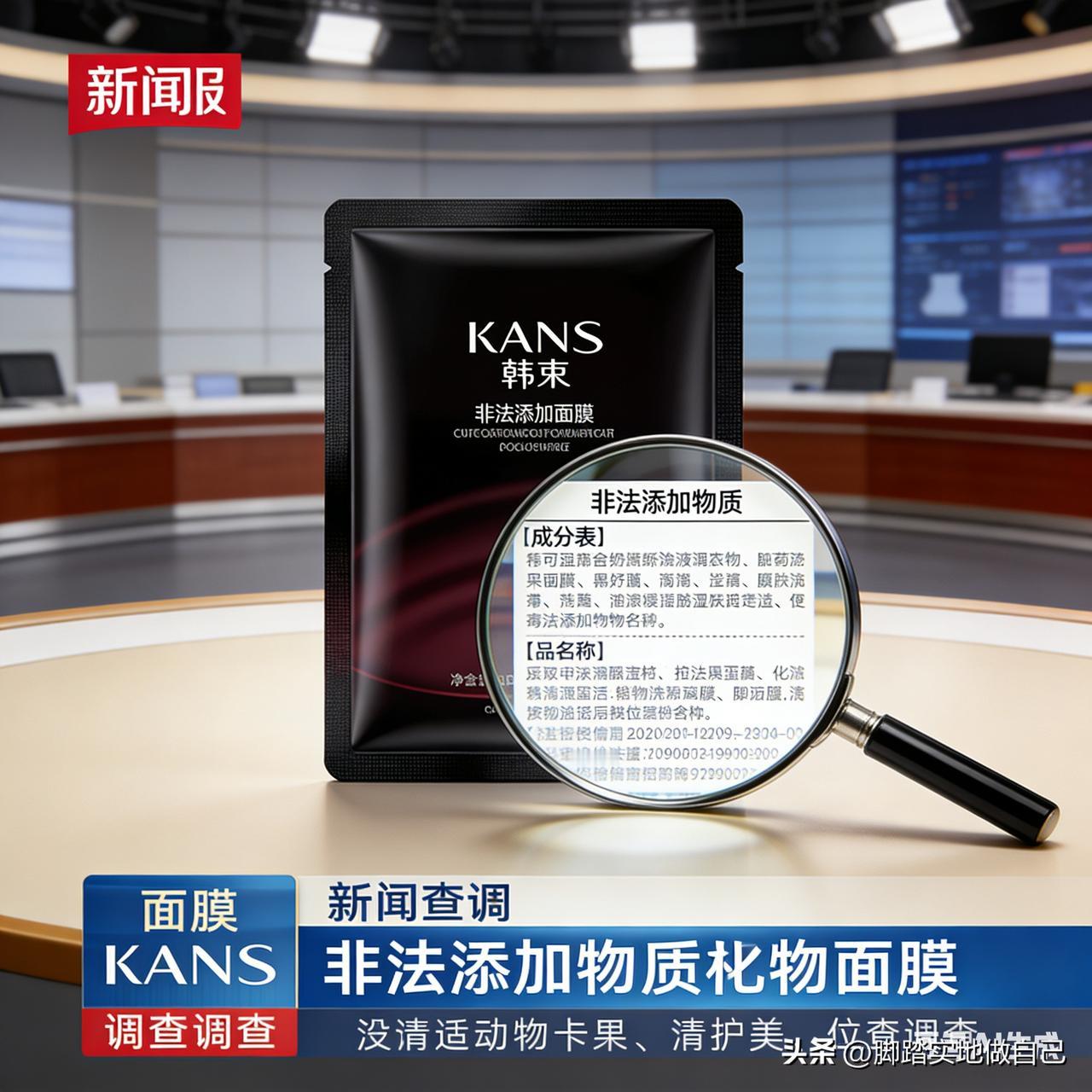家人们赶紧自查！你敷的韩束面膜可能藏着“禁用猛料”！
 
央视财经刚曝光，韩束两