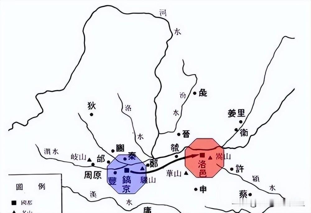 西周建洛邑城的目的是什么?西周在武王伐纣灭亡殷商后，选择定居镐京，然而在殷商故地