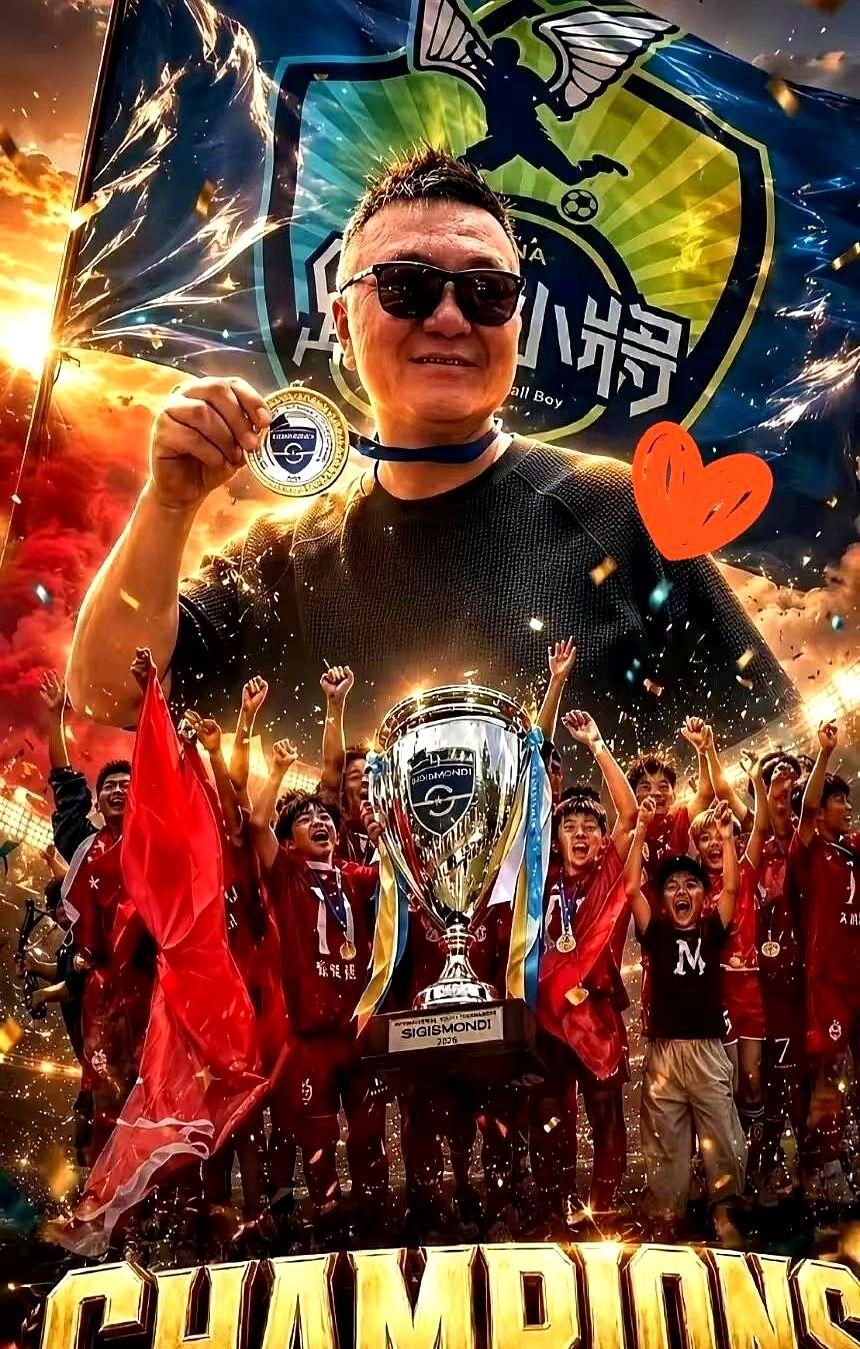 5年7500万的国足赞助黄了，转头砸给一群连编制都没有的娃娃。
这群娃娃就带着这