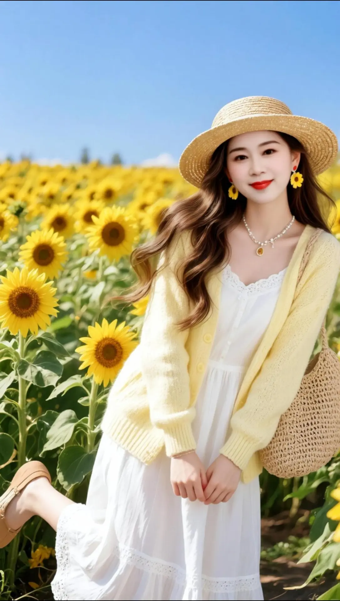 AI田园风写真 随变ai随便玩