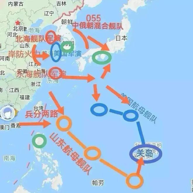 原本计划15天，规模超万人的美军“黄海军演”，在解放军海军的“围观”下，仅5个小