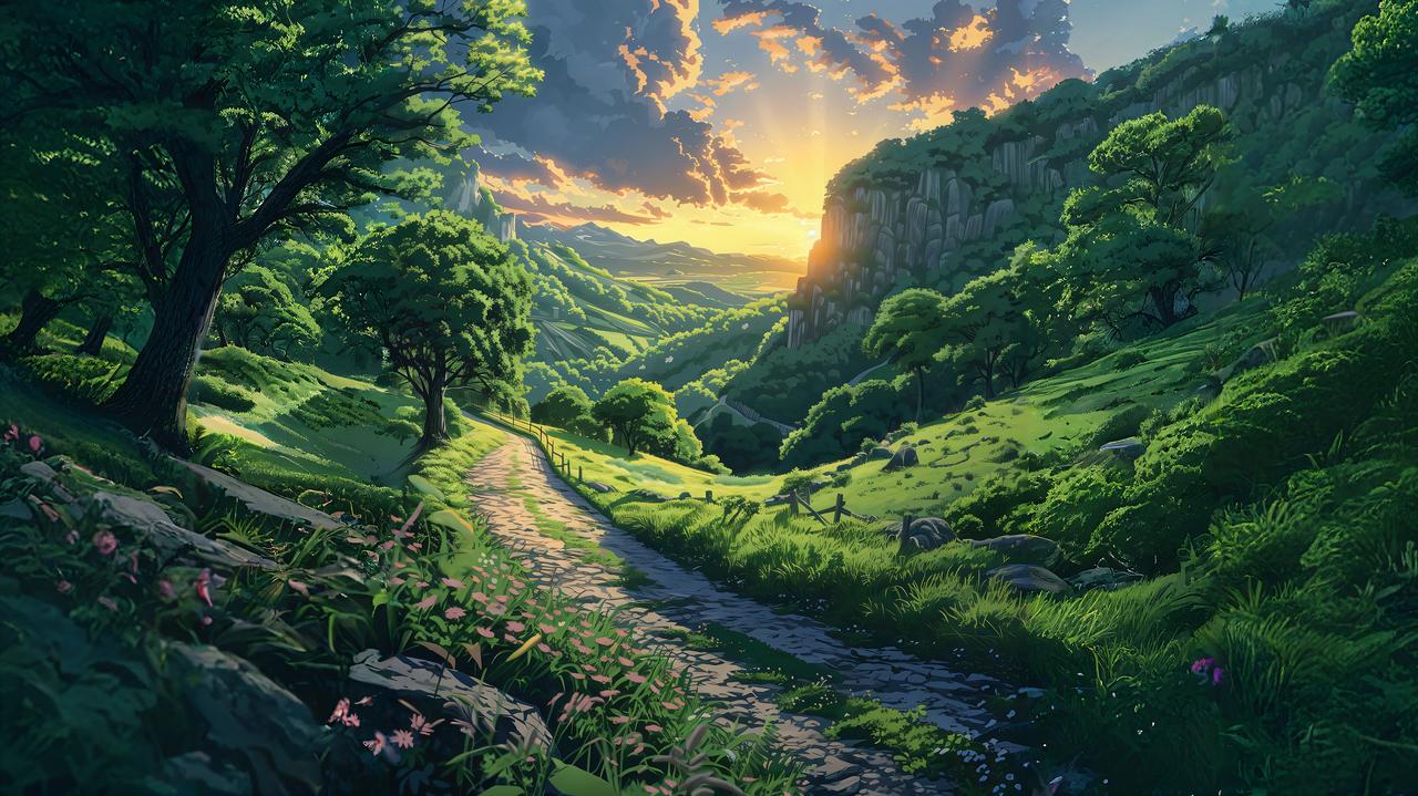 千山迎落日,谁能接住这下半句?下联：一磬定疏钟
这幅下联“一磬定疏钟”与上联“千