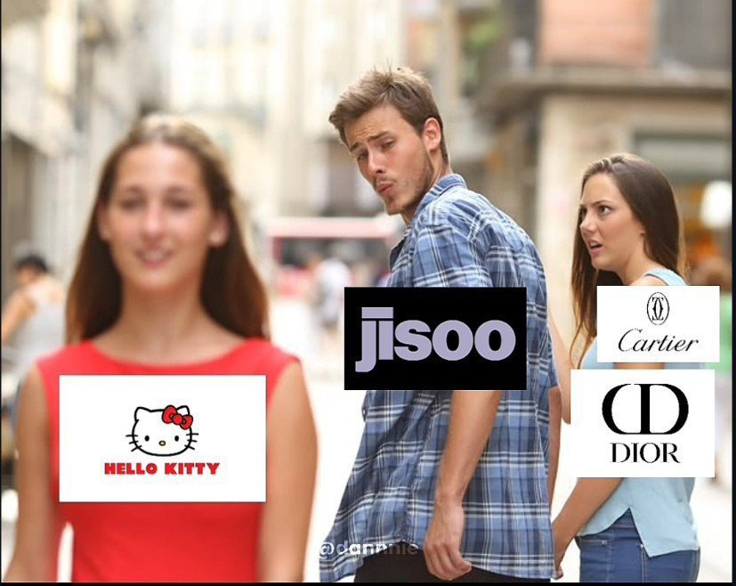 JISOO be like： 