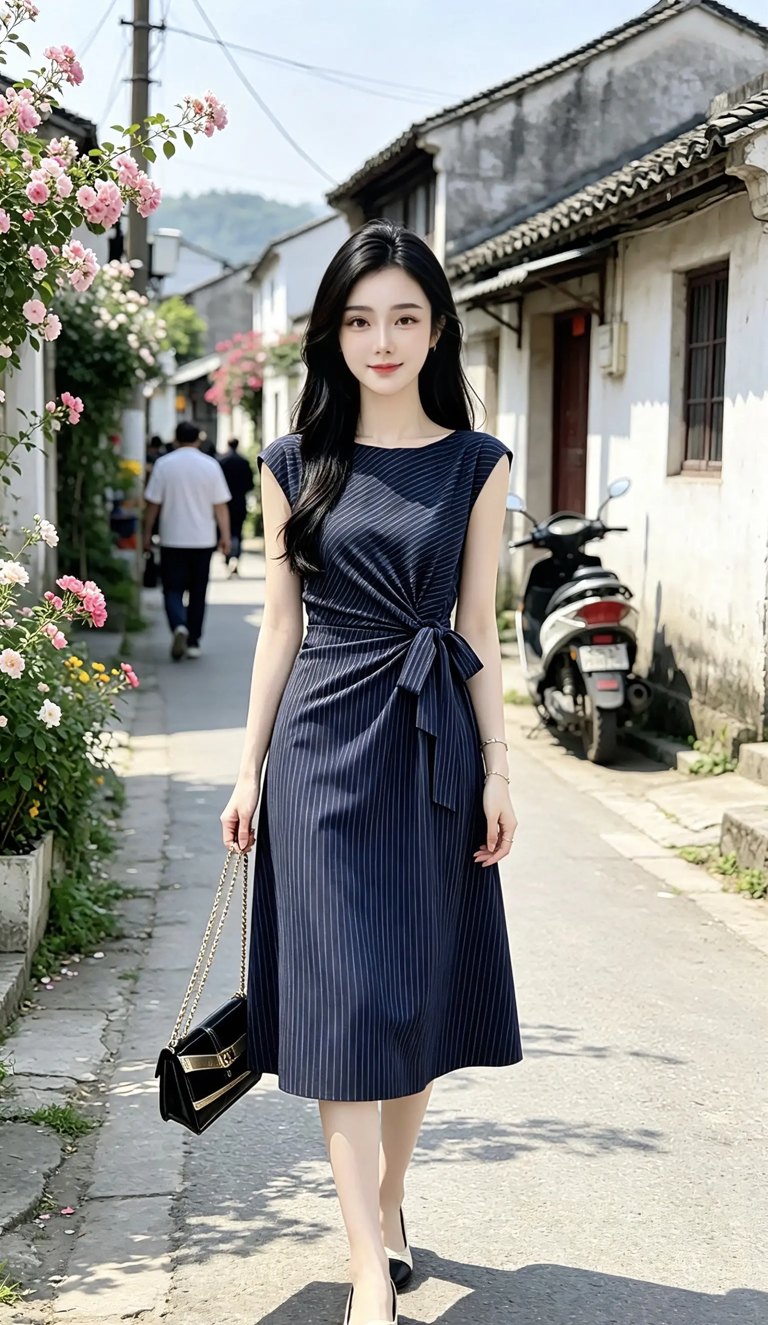 穿美裙赴夏日之约 气质温婉连衣裙 修身显瘦连衣裙