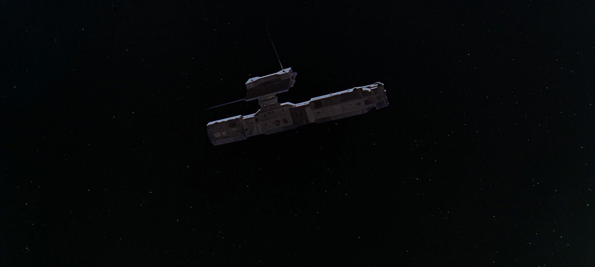 《2001太空漫游》（1968）片头著名的匹配转场影史上时空跨度最大的剪辑段落之