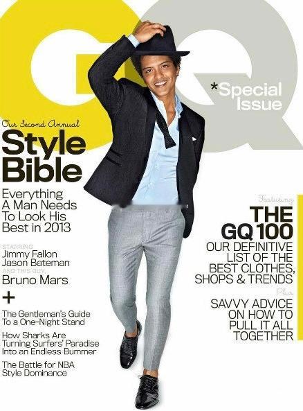 GQ HK 创刊号封面人物。 火星哥。 ​​​