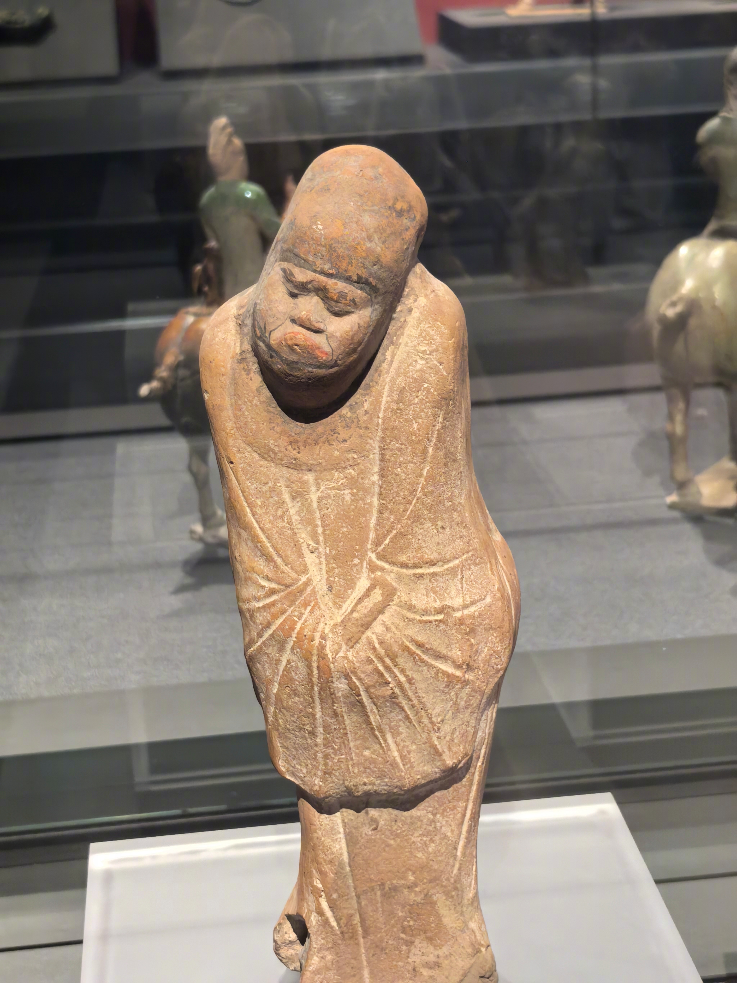 陪领导参观陕西历史博物馆，预约不易运气还行，必须请导游讲解。 西安·陕西历史博物