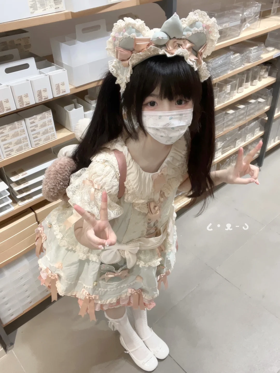 这样拍好可爱呀(๑¯ω¯๑)