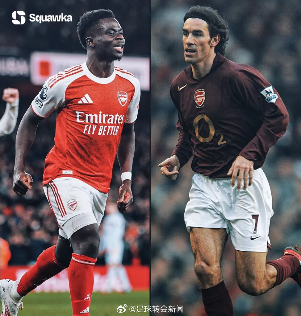 阿森纳 Squawka统计，萨卡目前在英超已经直接参与103球，和皮雷在阿森纳的