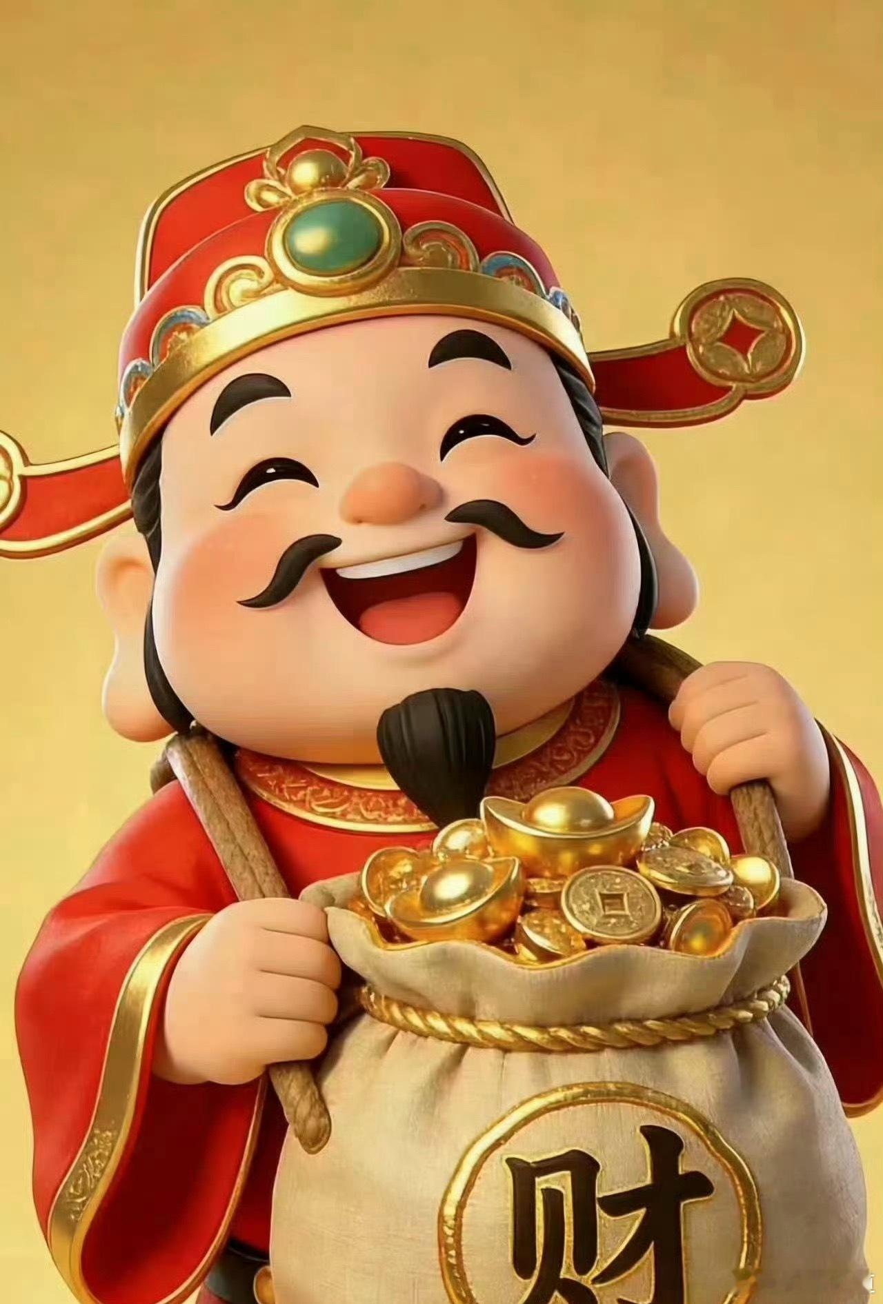 早上好，接财神！点赞评论领代码！ 