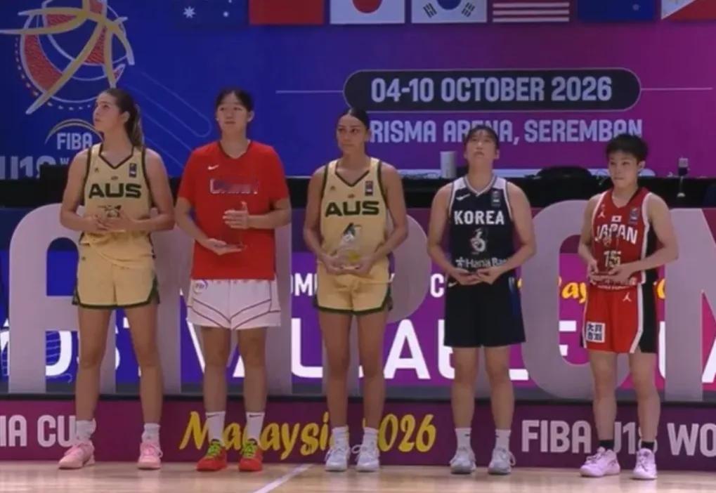 【U18女篮亚洲杯】最佳阵容出炉！

        随着澳大利亚U18女篮83