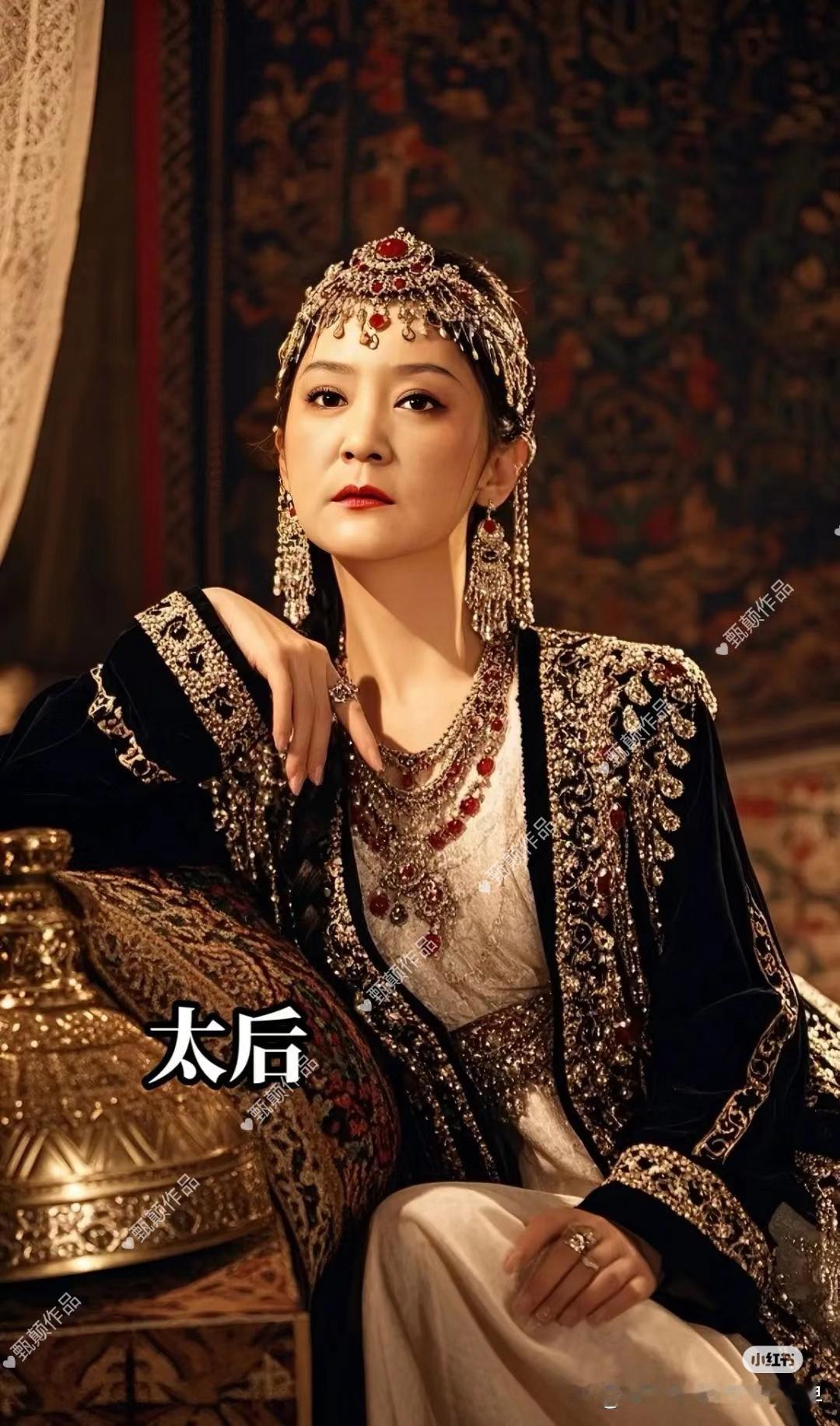 《甄嬛传》各位娘娘的西域风造型 ​​​