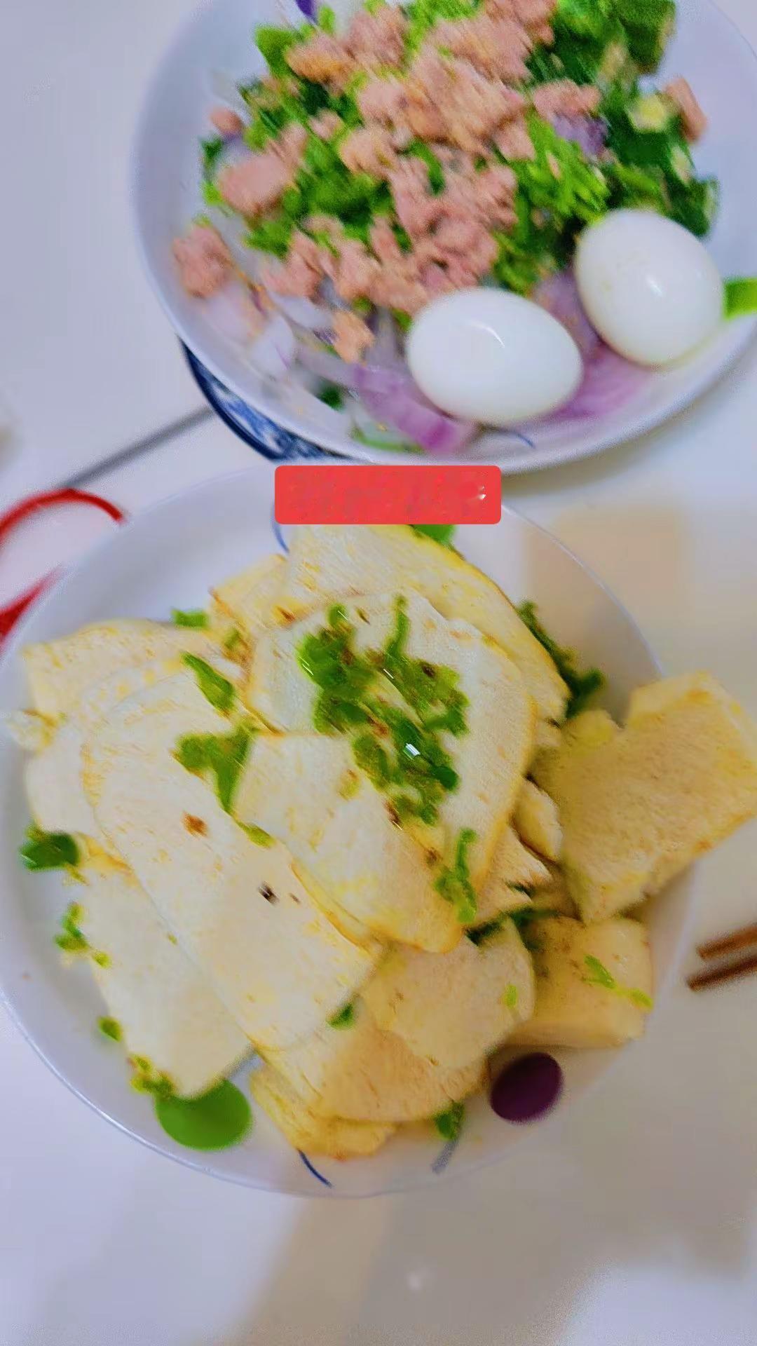 养胃早餐！烤馒头减脂养胃早餐