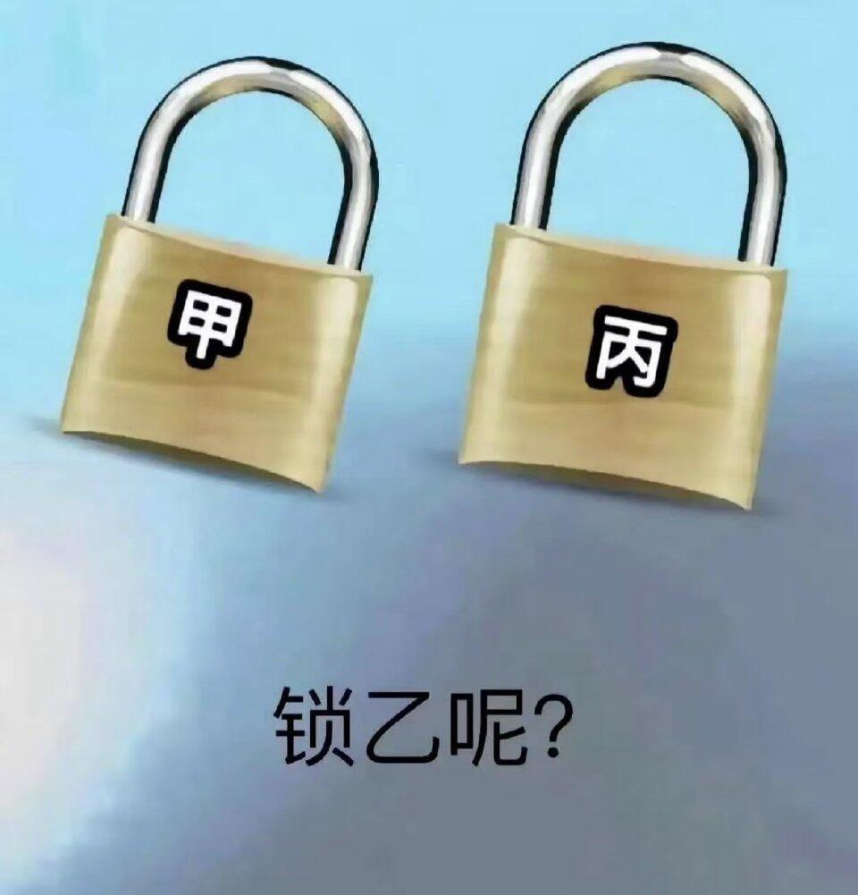 表情包[超话]甲、丙……疑问……锁乙呢？ ​​​