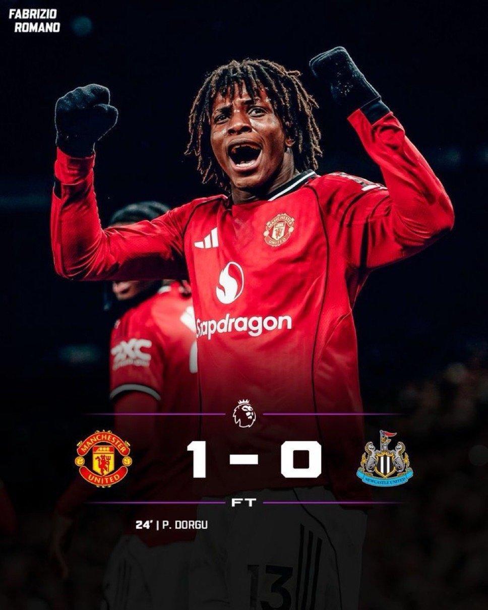 英超方面 曼联战胜了纽卡斯尔曼联1比0纽卡斯尔联曼联暂升积分榜第5热点现场 积分