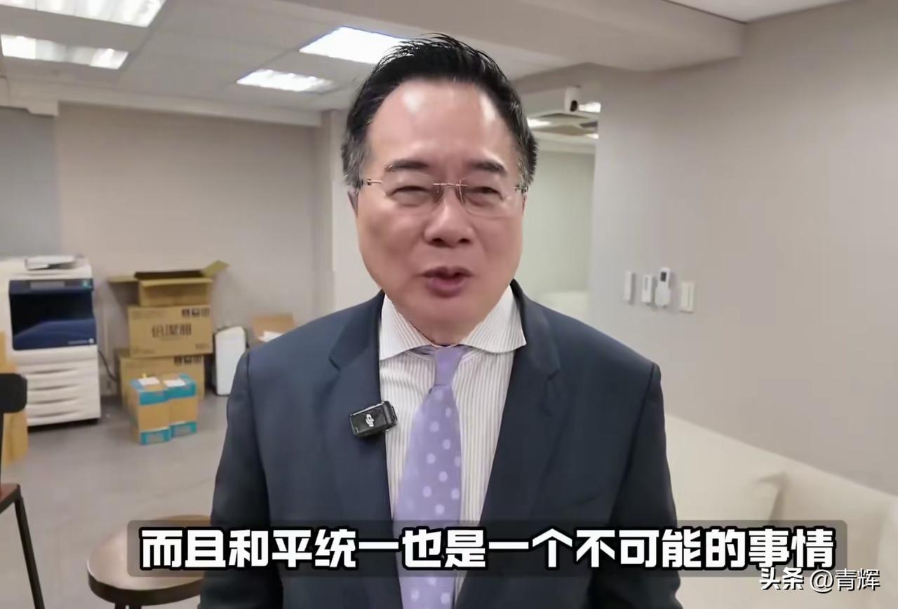 统一是大陆的责任，台湾没任何责任！蔡正元说到根上了
目前台岛的蔡正元博士已经进入