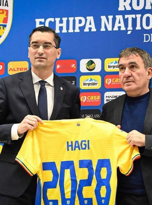 羅馬尼亞傳奇球星赫傑（Gheorghe Hagi），出任羅馬尼亞國家隊新教練，合