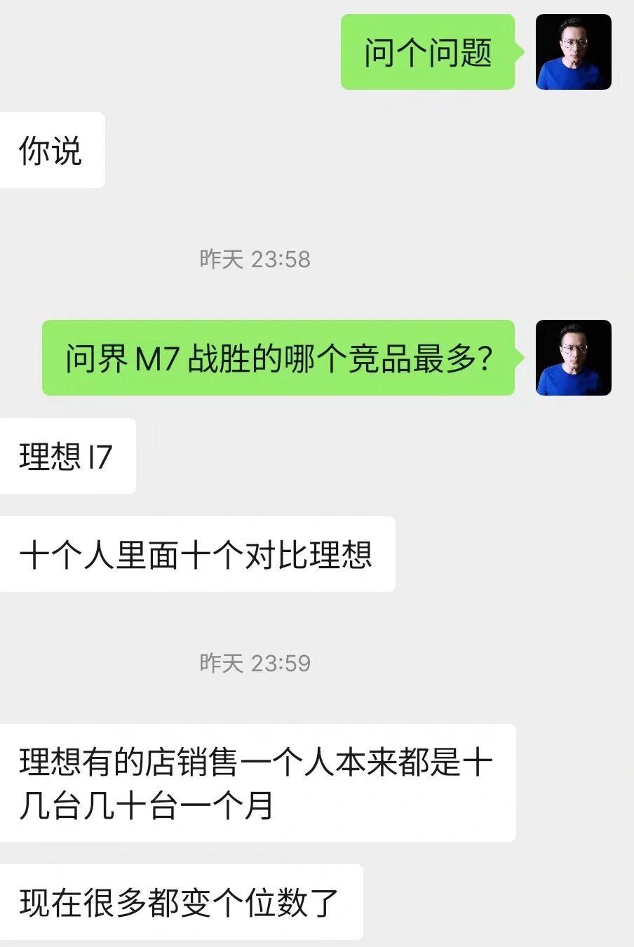 问界订单暴增对梦想到底有没有影响？
	
刚才连夜沟通了问界的人，有销售，店长，区...