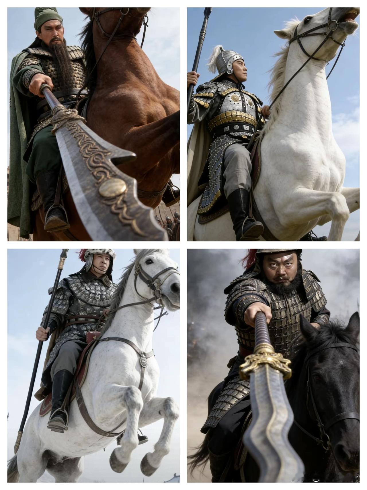 三国之蜀国四大杀神，皆是万人敌

关羽（云长，统率能力96，武艺值97）：蜀国第