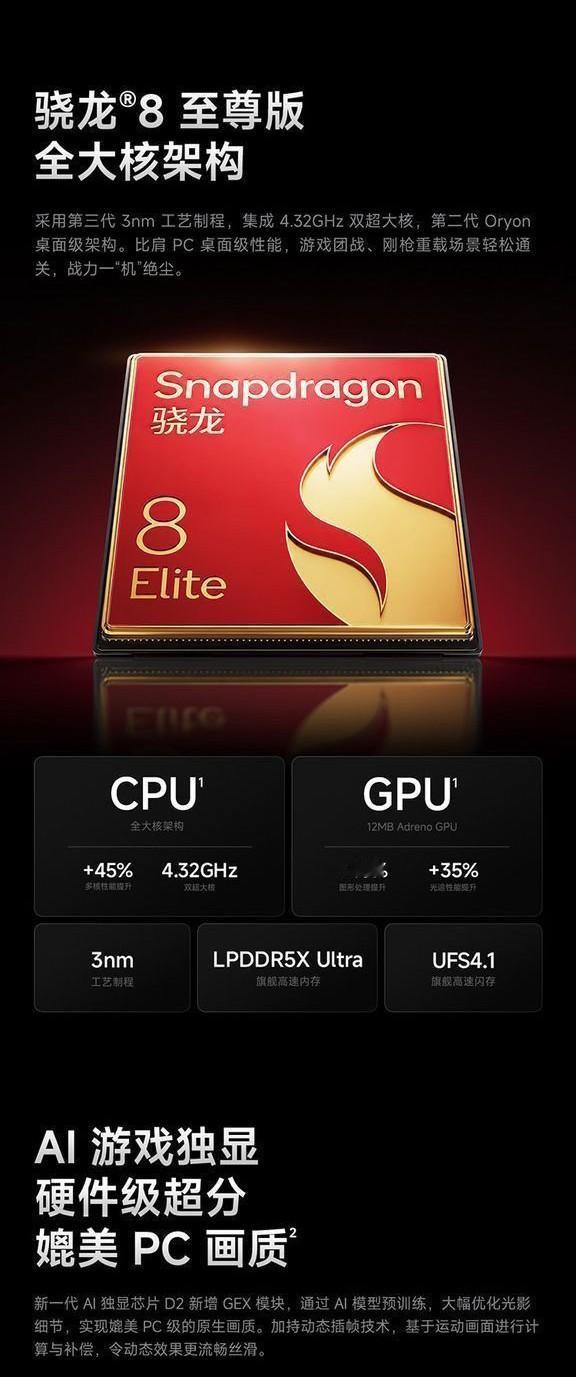 骁龙8至尊版成为新一代神U，从红米K80Pro，红米K90标准版，红米K90至尊
