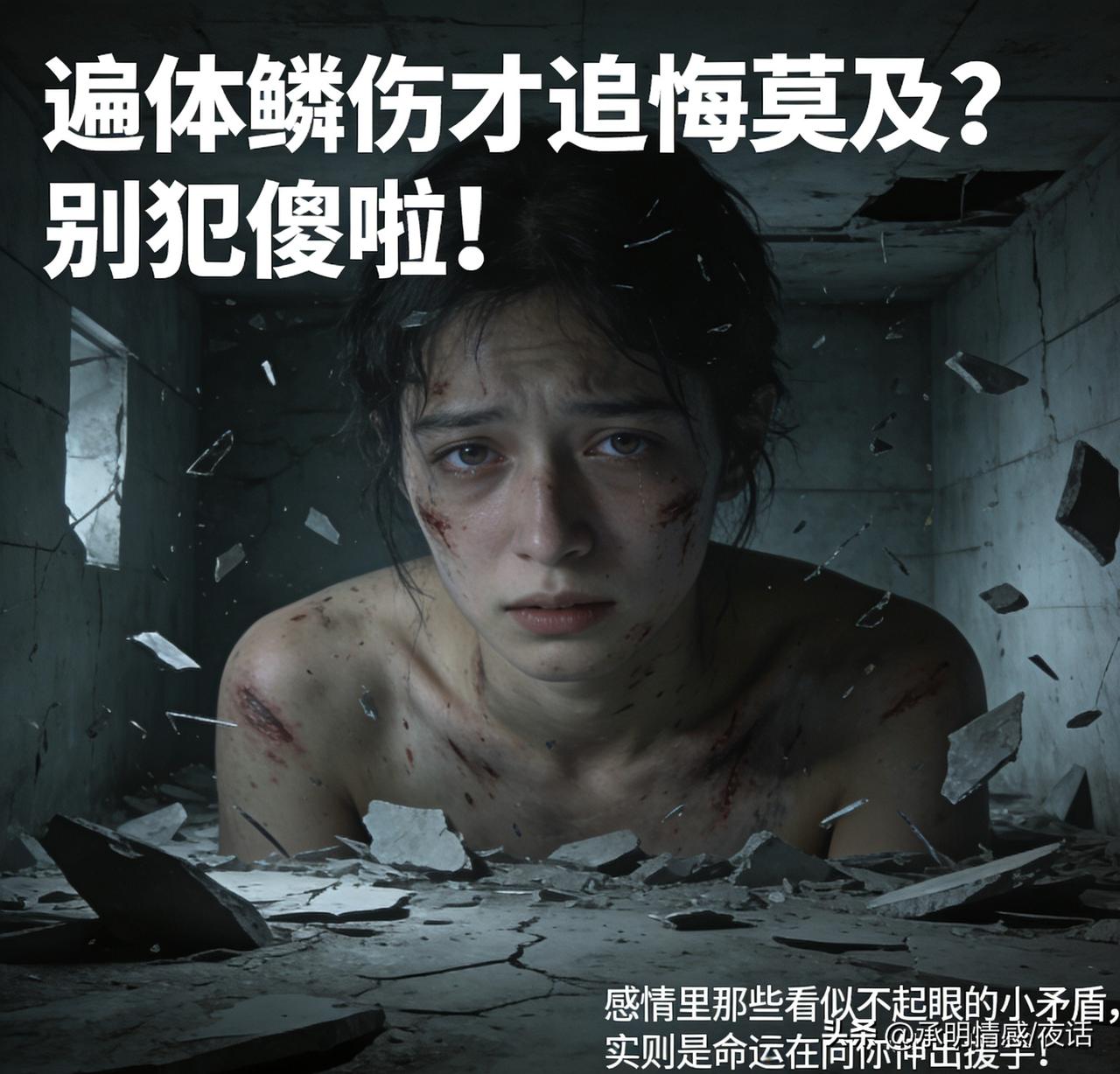 遍体鳞伤才追悔莫及？别犯傻啦！感情里那些看似不起眼的小矛盾，实则是命运在向你伸出