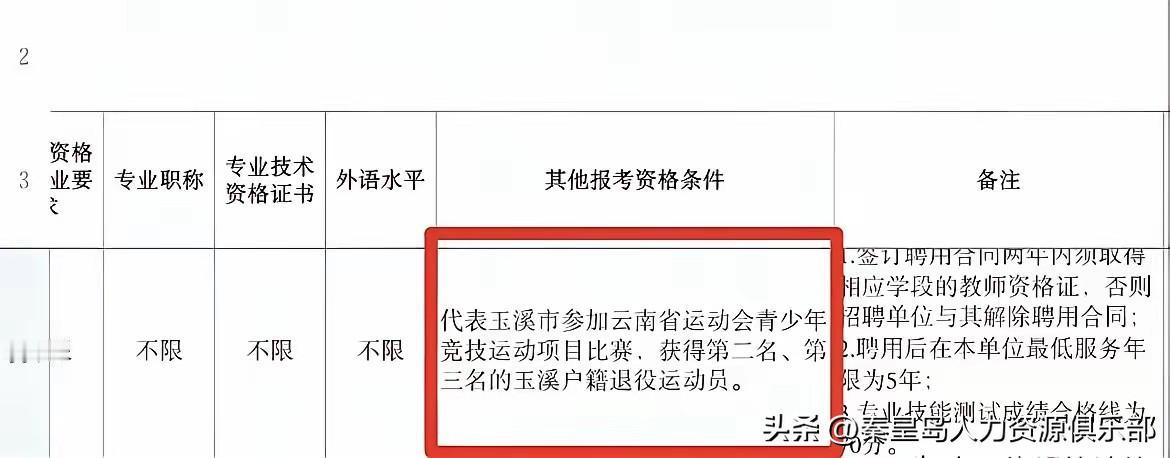 这年头，考个编制比登天还难，但有些人的路，走得那叫一个丝滑。最近玉溪这则招聘公告