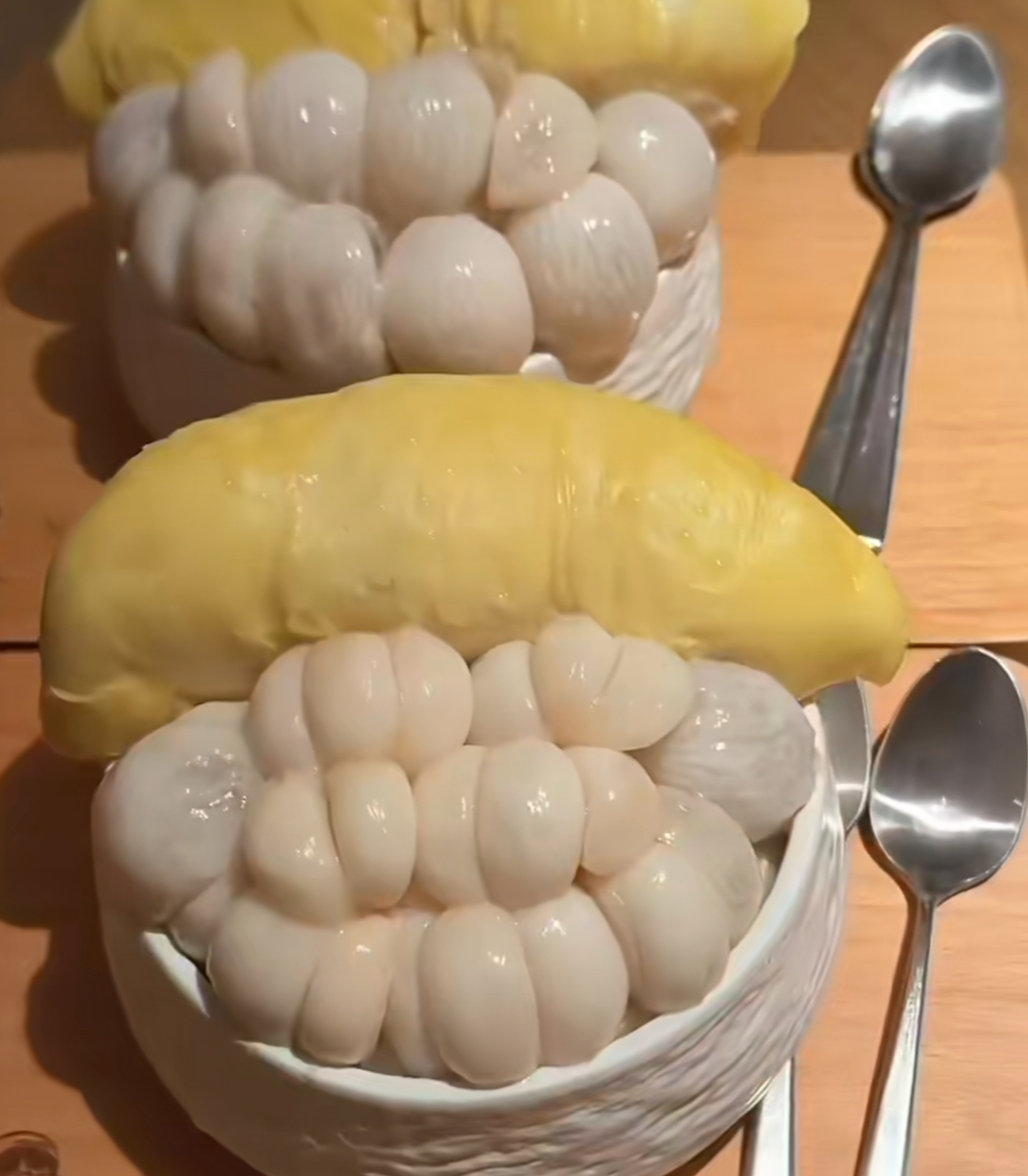 幸福是一碗榴莲➕山竹 