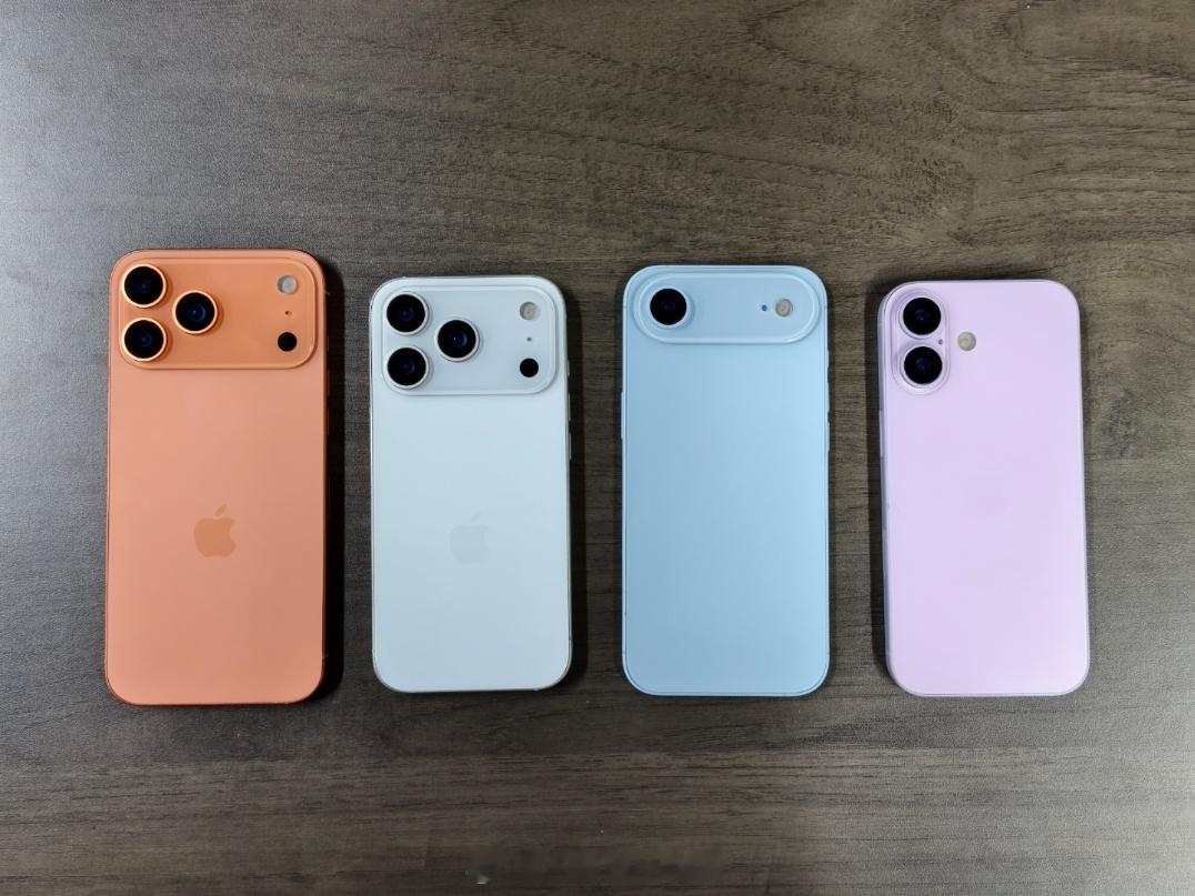 iPhone17Pro四大升级 今天工作室小伙伴买了四台iPhone17全系的机