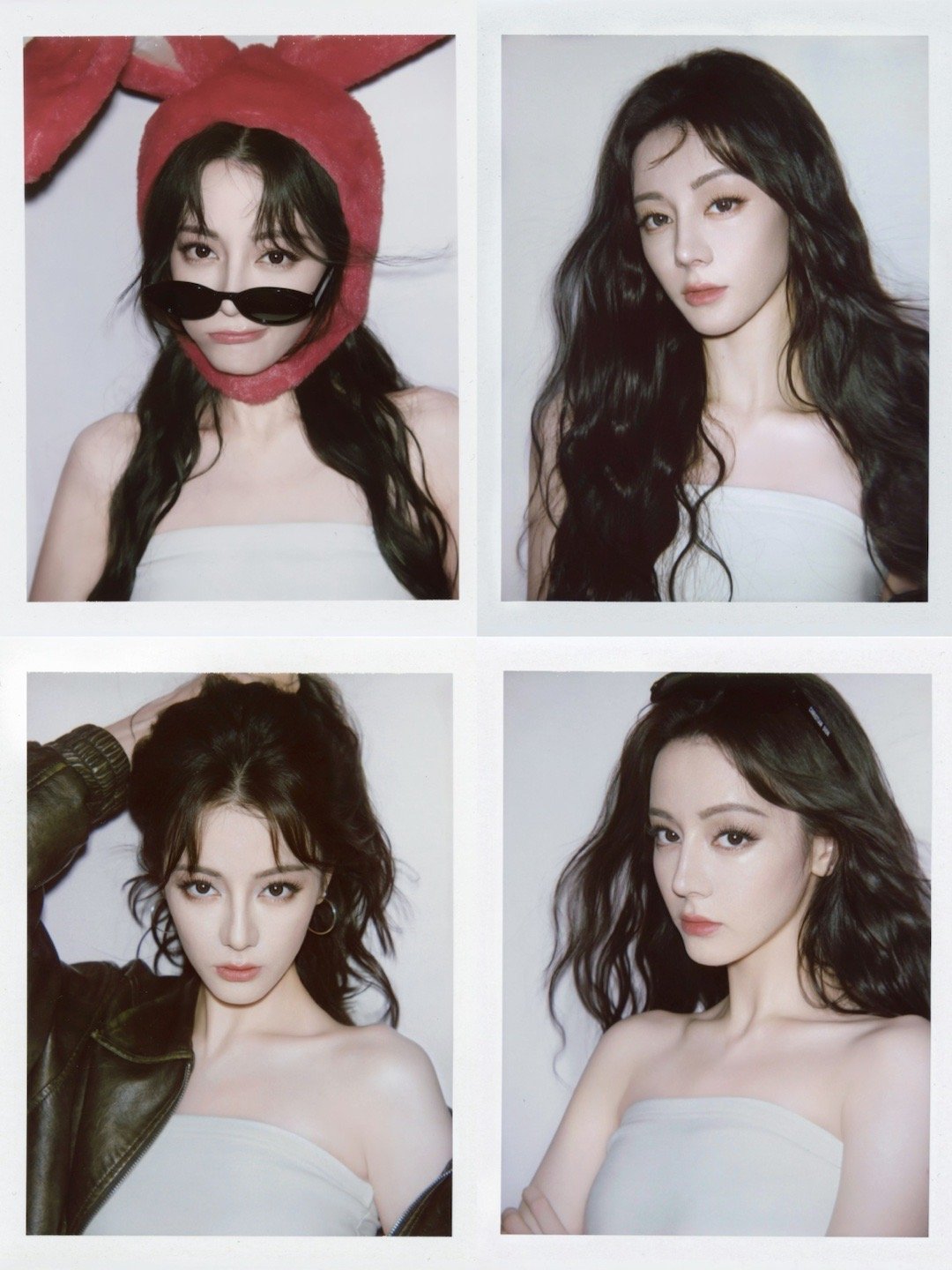 决战撕拉片之巅内娱女星撕拉片四大TOP女明星四宫格版 ​​​