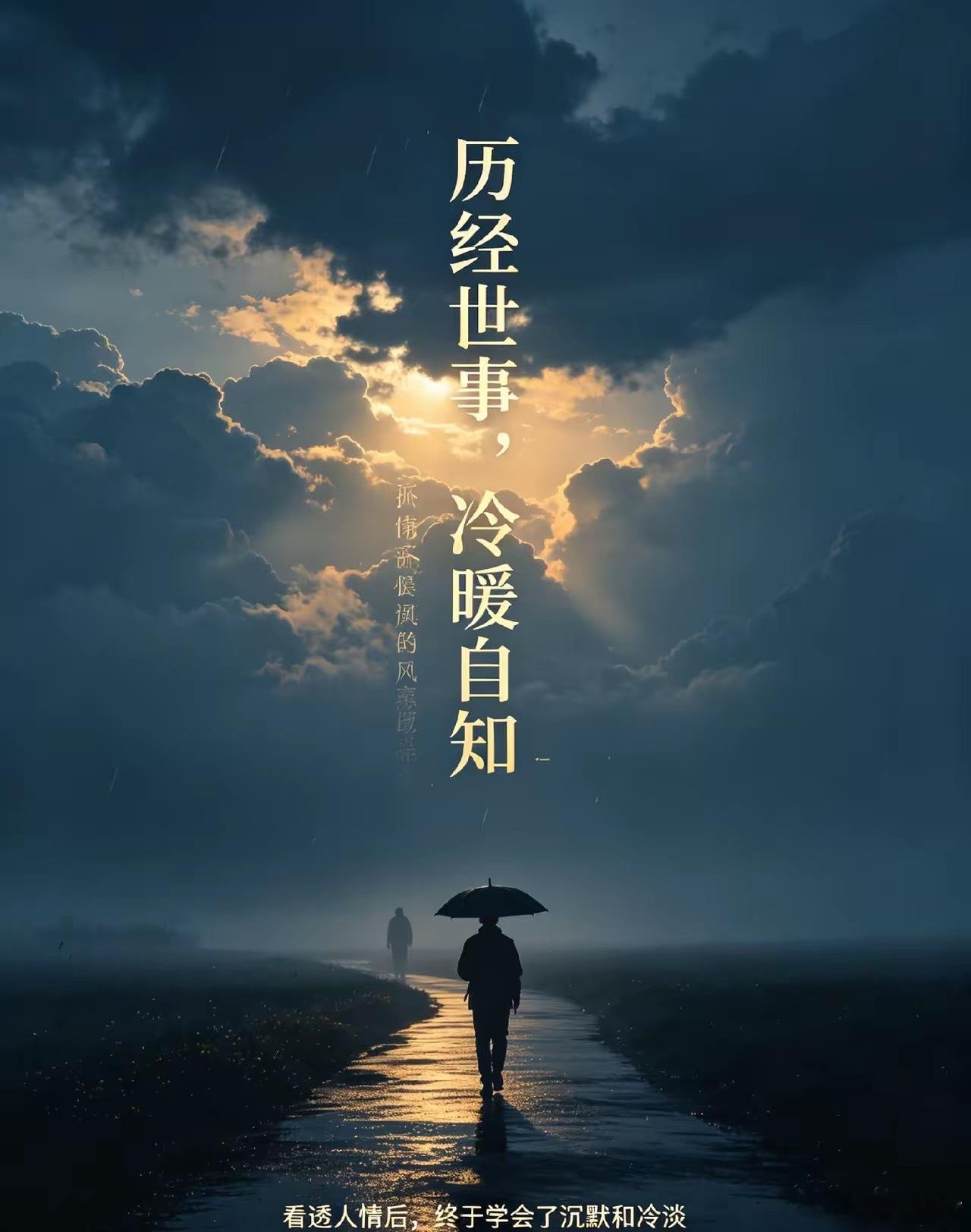 看透人情后，终于学会了沉默和冷淡以前热情、真诚、掏心掏肺，对谁都好，对谁都真心，