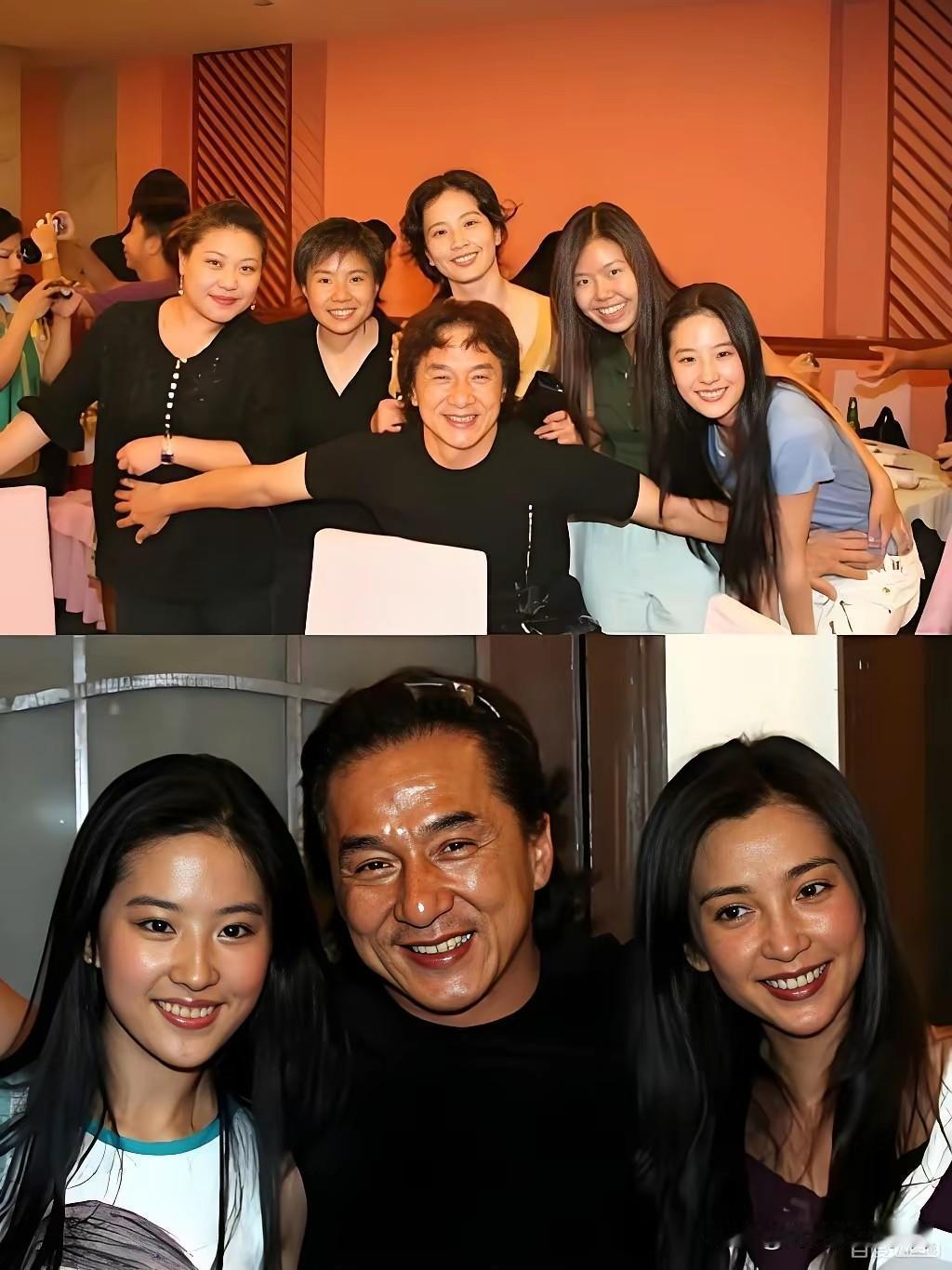 成龙真的很有女人缘，但是他不花心，老婆也只有一个，被发现的情史也就是1999,成