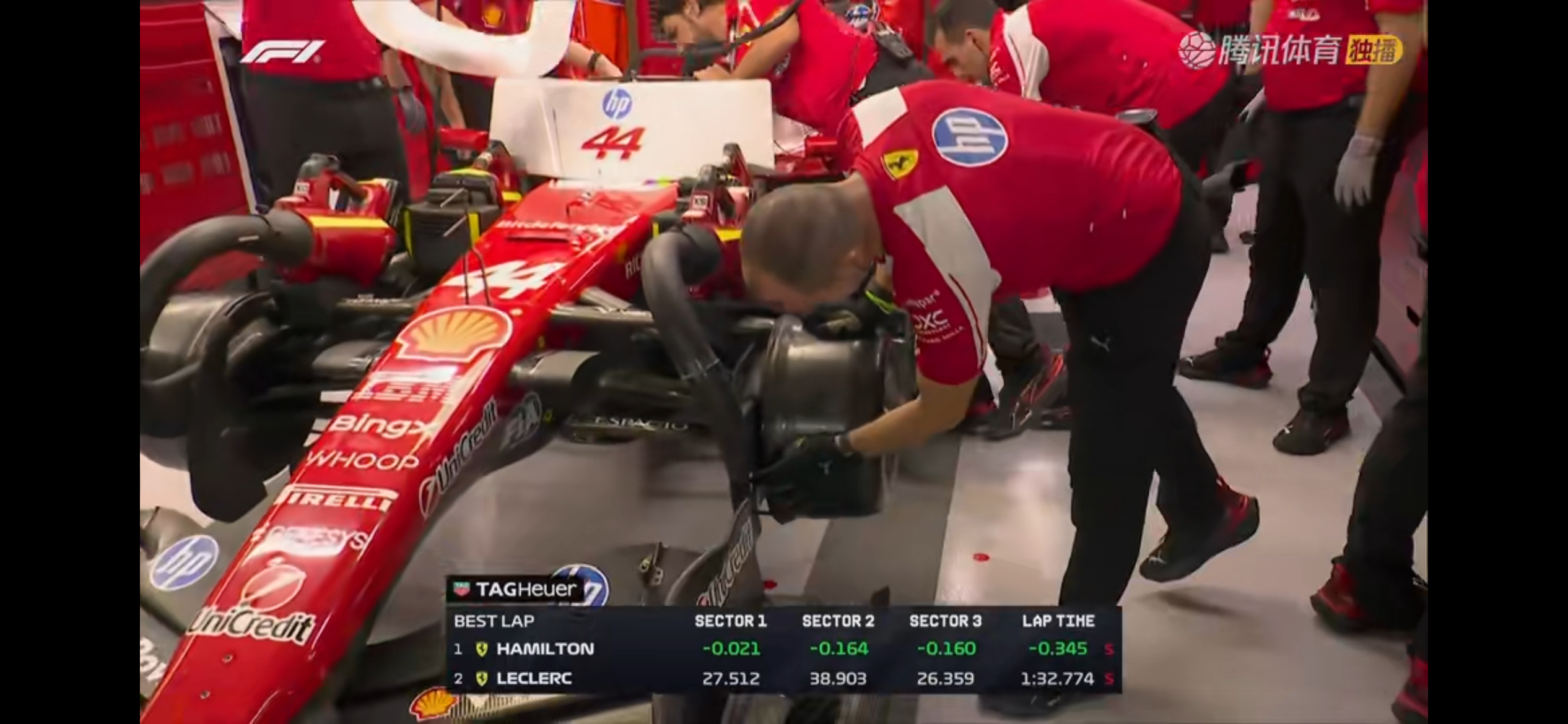 法拉利1-2，NB啊！2026F1新加坡大奖赛 ​​​