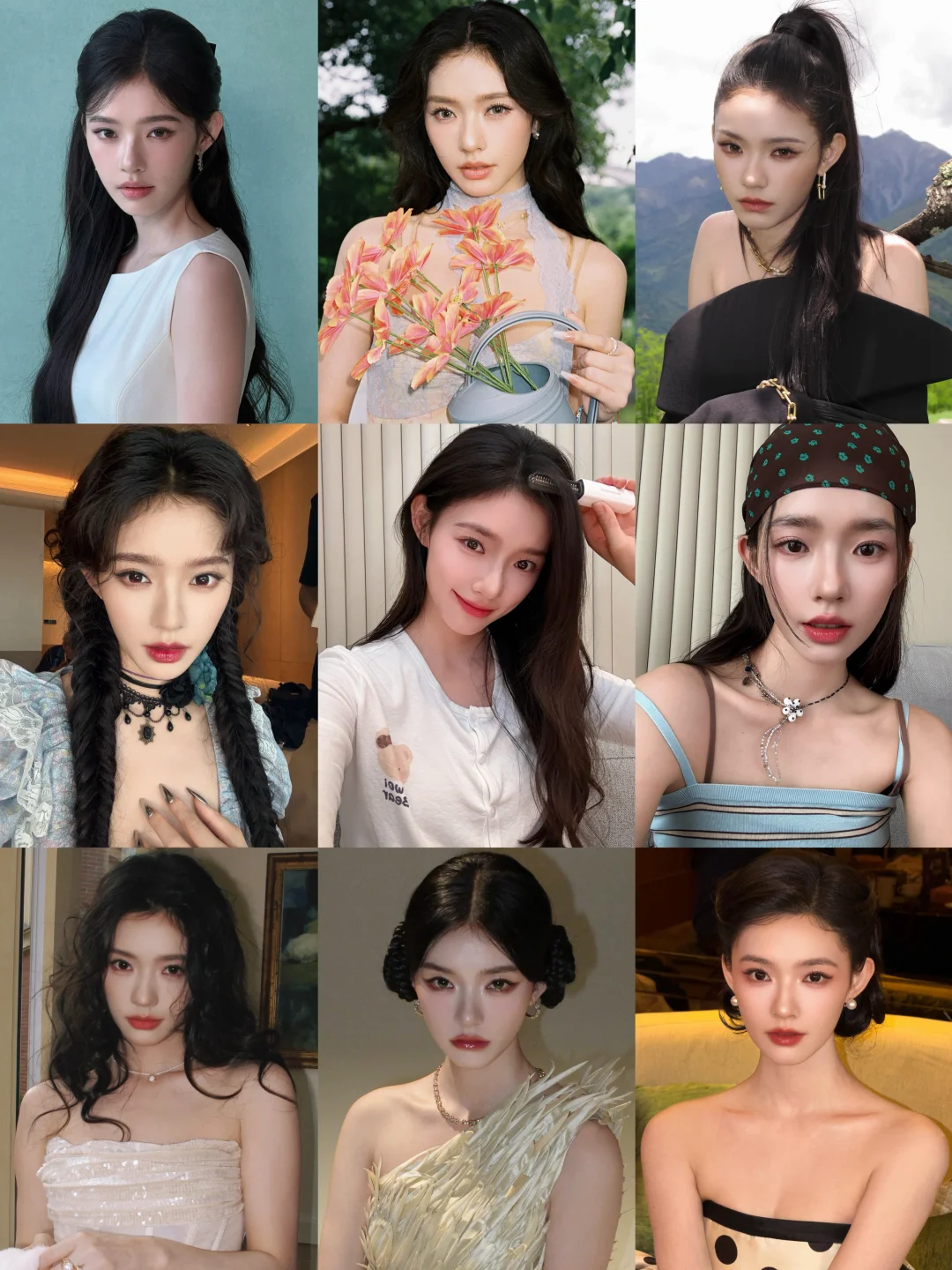 林允发型没有瓶颈期吗⁉️百变好看我狠狠学🤣