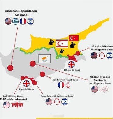 最新消息：伊朗宣称将用远程导弹重击塞浦路斯英国最大空军基地费尔福德基地伊朗指责该