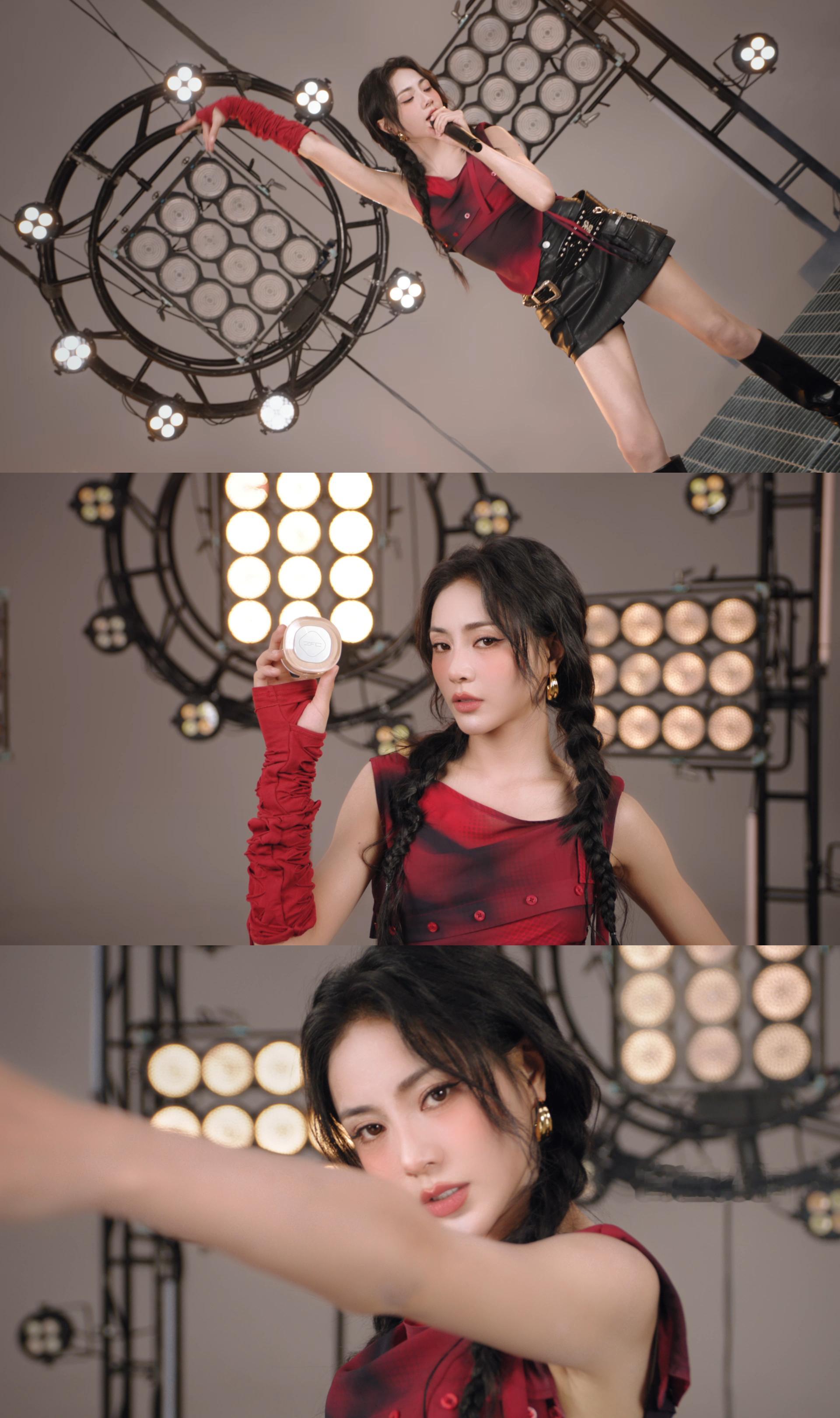 谢可寅自带一张有底气的脸谢可寅眼里都是底气不管是舞台上释放野性，还是红毯长裙从容