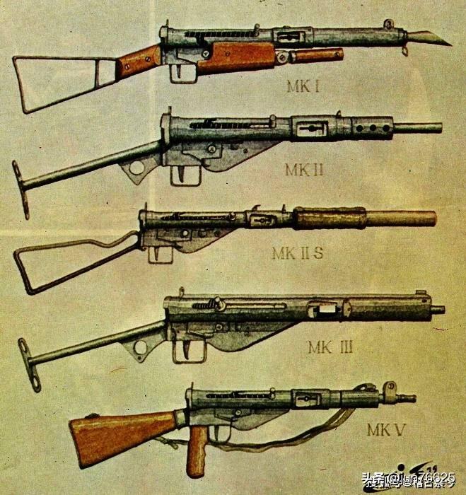 危难之中显身手的斯登冲锋枪！
虽然同属恩菲尔德兵工厂的产品，但斯登式冲锋枪的历史