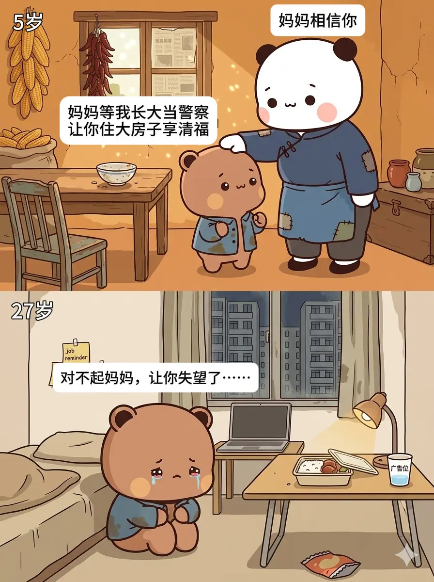 真是讽刺，那时候真的以为自己会出人头地。